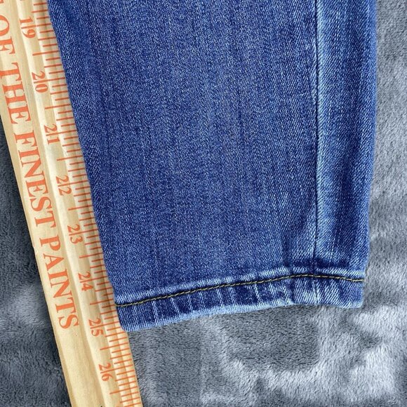 Judy Blue Jeans Womens Size 30 Distressed Mid Rise Relaxed Fit JB8271DK - Picture 9 of 12